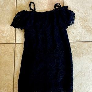 Black House White Market Lace Dress. Off the shoulder style
